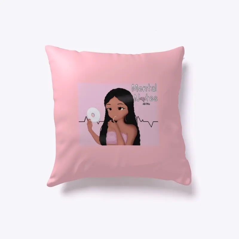 Mental Notes Pillow